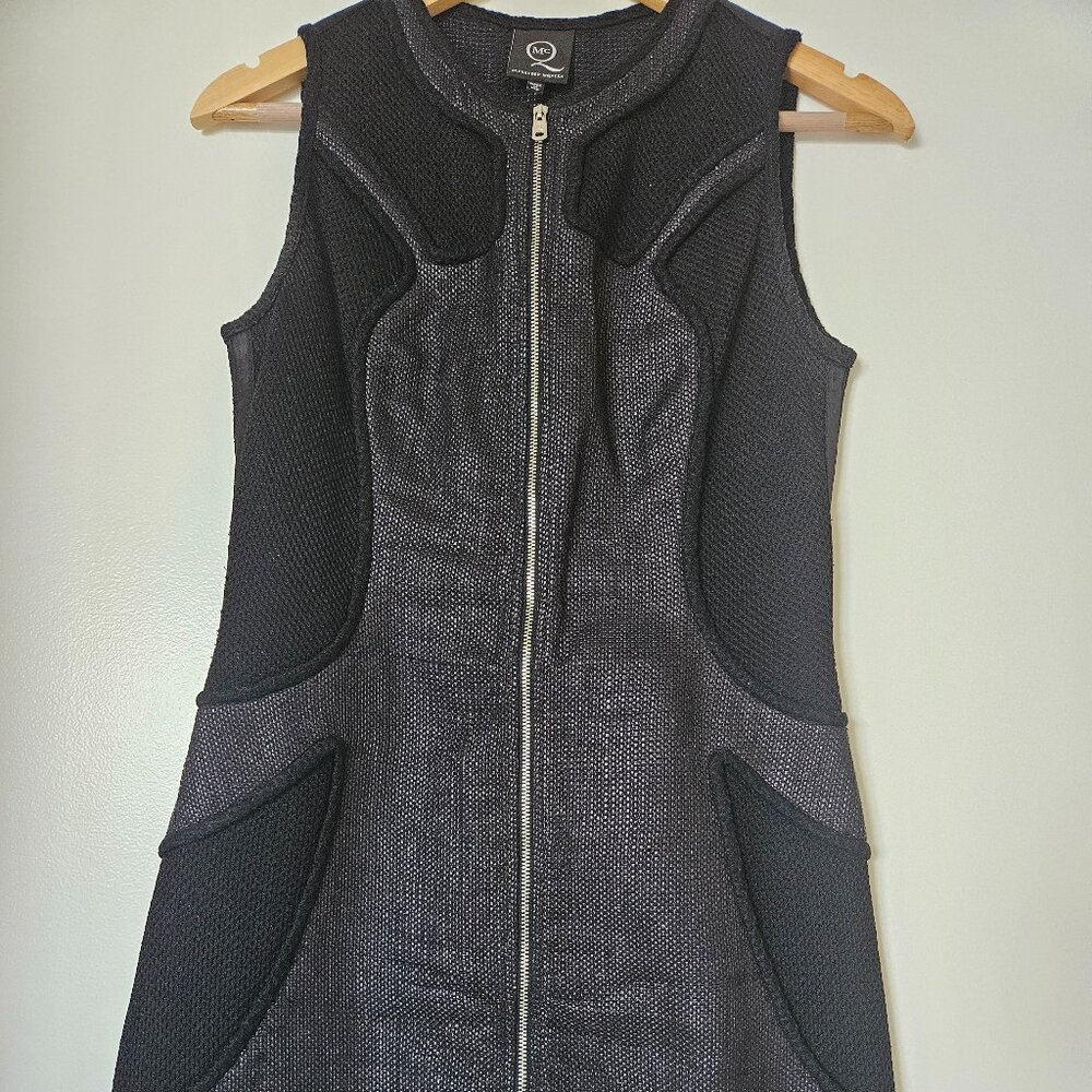 Alexander McQueen Front Zip Closure Dress Italian Size 40 (US Size 4)